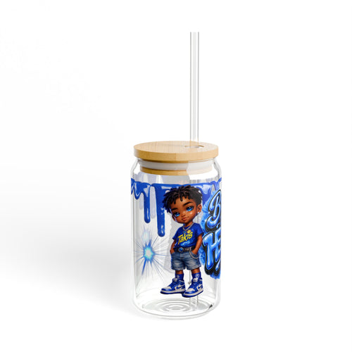 Bring the Heat Sipper Glass, 16oz